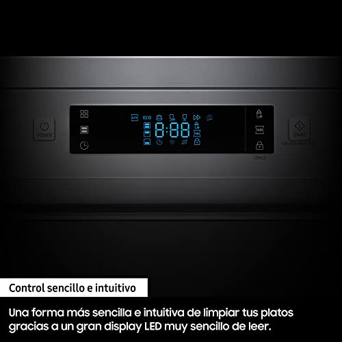 Samsung DW60M6050FS Vaatwasser, vrijstaand, 14 couverts, A++, roestvrij staal, maximale grootte (60 cm), toetsen, touchscreen, led) - Afbeelding 8