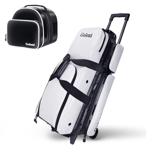 Goloni 4 Ball Bowling Bag with Wheels