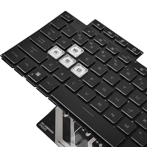 Image of KBRPARTS Replacement Backlit Keyboard for ASUS TUF A15 F15 FA507 FX507 FX507R A17 FA707 F17 FX707 & TUF Dash F15 FX517 Series Laptop with Per-Key RGB Colorful Keyboard US Layout