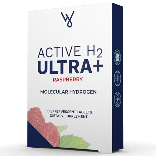 Purative Active H2 Ultra+ Hydrogen Water Tablet, Natural Raspberry. Optimize Health, Support Immunity, and Balance Antioxidants with Benefits of Molecular Hydrogen 30 Servings