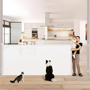 Stcockis XMF-B4567 Einziehbares Türgitter 121,9 cm