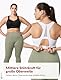 Yvette Sport BH Starker Halt Mesh Ringerrücken Große Brüste Ohne Bügel Gepolstert für Fitness Lauf Yoga,Weiß,L Große Größen