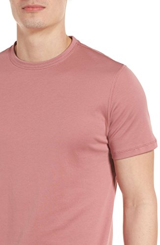 Image of Robert Barakett Men's Georgia Short Sleeve Crew Neck T-Shirt - Coral - XXL