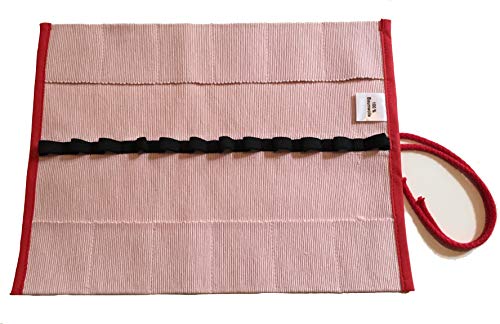 Preisvergleich Produktbild Morgenspruch Eurythmieversand Stiftemappe Rollmäppchen Waldorf Stockmar (rosa)