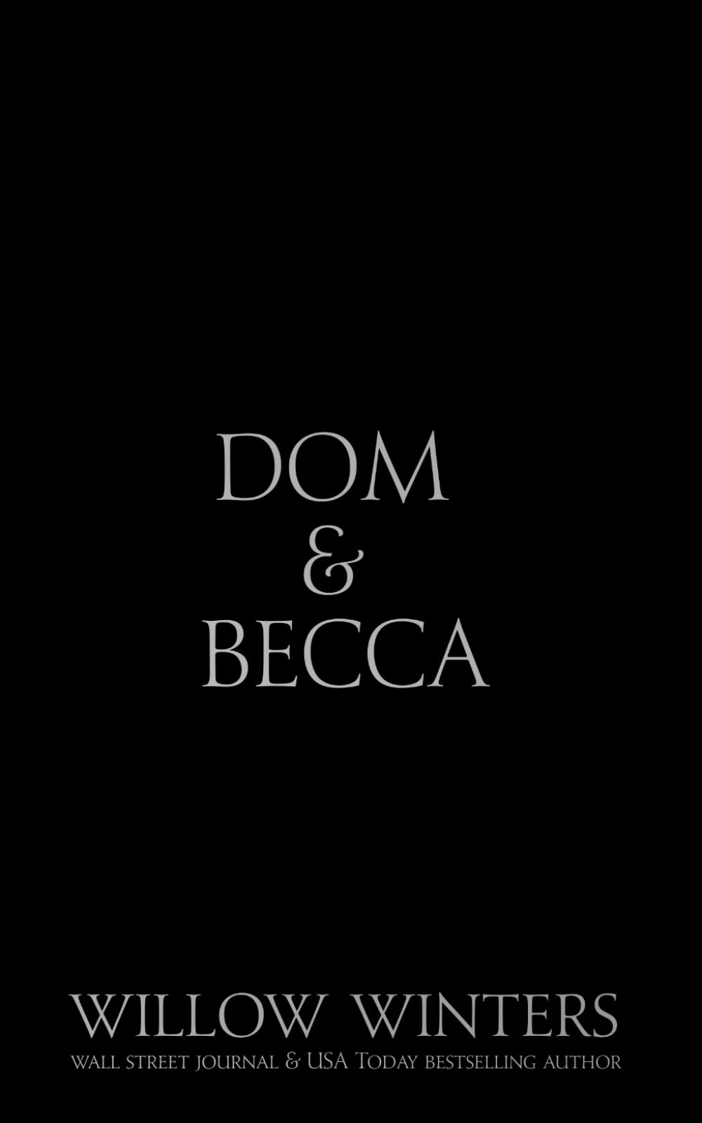 Dom & Becca: Black Mask Edition: 1