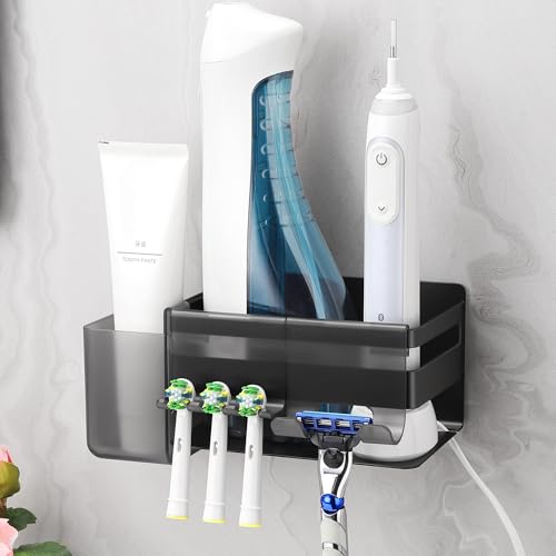 ALOCEO Edelstahl Zahnbürstenhalter mit 3 Haken