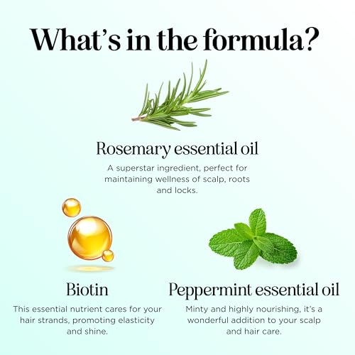 Spray de Agua de Romero para Cabello y Cuero Cabelludo 4 Fl Oz miniatura 4