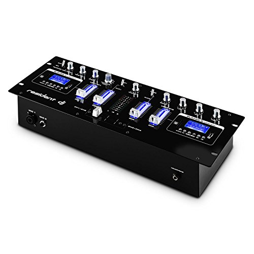 resident dj DJ405USB - 4-kanaals mixer, DJ mixer, DJ mixer, 2 x Bluetooth, 2 x USB, 2 x SD, AUX, opnamefunctie… - Image 7