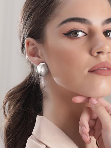 Image of Rubans Stud Earrings Trendy Stylish Gift for Women & Girls
