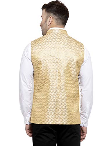 WINTAGE Men's Rayon Bandhgala Festive Nehru Jacket Waistcoat -8 Colors3