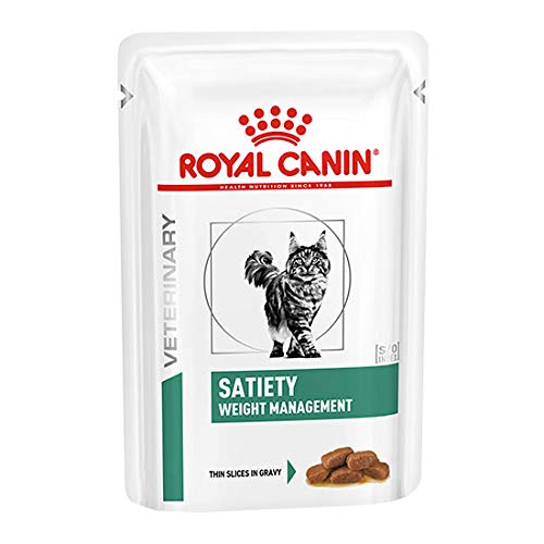 Royal Canin Satiety Weight Loss Support Veterinary Health Nutrition Cat Food 48 x 85g pouches