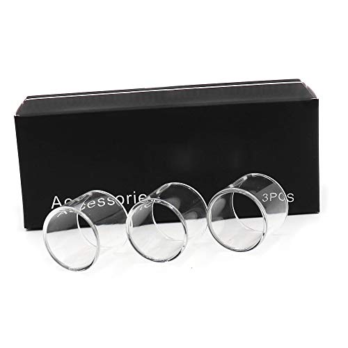 Denghui-ec, 3 Piezas de Repuesto de Vidrio Pyrex for KangerTech Kanger Subtank Mini/SUBOX Mini, Sin Tabaco ni nicotina