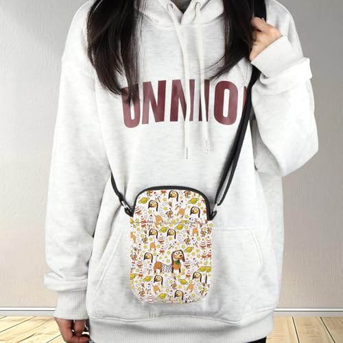 G2TUP Cartoon Dog Crossbody Bag Cartoon Dog Lover Gifts Cartoon Movie Shoulder Bag4