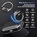 sajawass Wireless Earbuds, Sports Bluetooth Headphones, 75Hrs Playtime Ear Buds with LED Power Display, Noise Canceling Headset, IPX7 Waterproof Earphones for Workout/Running