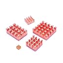 REES52 5 in 1 Pure Copper Heat Sink for Raspberry 4 Model B/Pi 3 gallery image