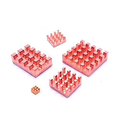 REES52 5 in 1 Pure Copper Heat Sink for Raspberry 4 Model B/Pi 3 (B09GTBQSQR) Amazon Price History, Amazon Price Tracker