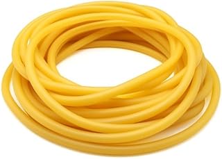 GatherTOOL 1M/3M Nature Latex Rubber Hoses 1.6/2/ 3/4/ 5/6 /7/9/ 10/12 /14/ 17mm High Resilient Elastic Soft Surgical Medical Tube (Size : 1 Meter, Color : ID 10mm x 14mm OD)