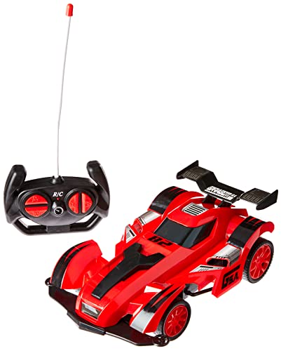 Carro de Controle Remoto Explosion, 7 Funções, Vermelho, Candide