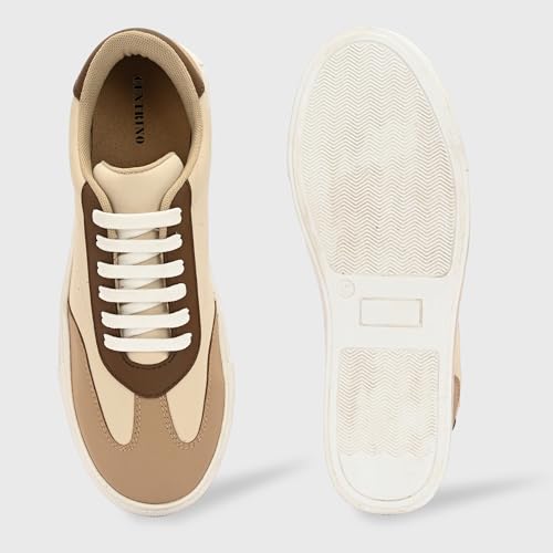 Image of Centrino Women Sneaker | Cushioned Insole for Comfort | Stylish Lace-Up Design | Perfect for Casual Outfit for Girls (9244)