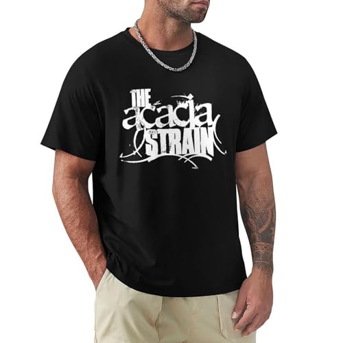 The Acacia Strain T Shirt Men's Fashion Short Sleeve Tops Summer Casual Tee Black