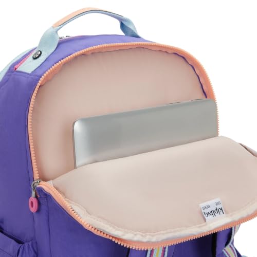 Image of Kipling Women's Seoul Extra Large Bts 17 inch Laptop Backpack, Durable, Roomy with Padded Shoulder Straps, Built-In Protective Sleeve