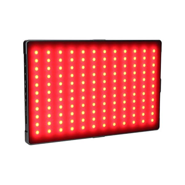 Rollei Lumis Slim LED L RGB LED-Dauerlicht, Videoleuchte mit 396 LED´s,3200K-5600K,24 W, 21 Effekte,360 Farbnuancen und… – Bild 5