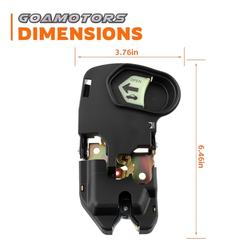 Image of GoaMotors Trunk Latch Lock Actuator Compatible with Honda Civic 2001-2005 Trunk Lid Lock Latch Assembly Replacement 74851-S5A-A02