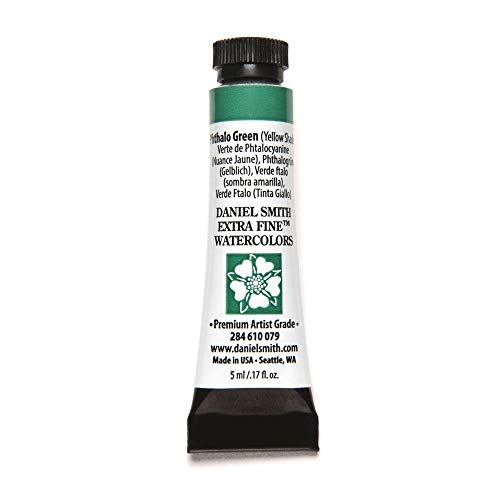 Daniel Smith ダニエル・スミス 水彩絵具 5mlチューブ (Phthalo Green YS) 284610079