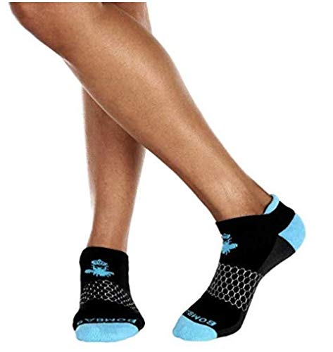 Bombas Women's Originals Ankle Socks, Best (electric/blue, medium)