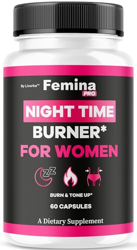 FeminaPro Nighttime Advanced Formula FeminaPro Nighttime Maximum Strength Health Wellness FeminaPro Night Time Pills for Women Support Supplement Premium Daily Formula 60 Capsules for 1 Month