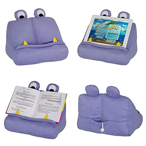 Gifts for Readers & Writers Tablet & Book Stand for Kids, Soft Reading Pillow, Book Holder with...