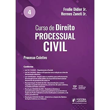Capa do livro Curso de Direito Processual Civil (Volume 4)