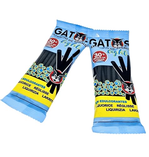 Gatos Regaliz Light Bolsitas 20 un