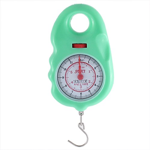 Báscula portátil con dial redondo 6Kg color cyan miniatura 1
