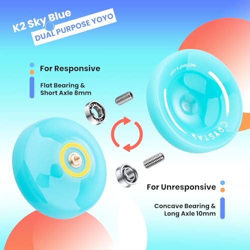 image for MAGICYOYO K2 Responsive Yoyo for Kids, Professional Yo Yo for Beginner