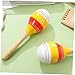 Abaodam 1Pair Colorful Maracas Shaker for Engaging Musical Instruments for Sensory Play Montessori Music Education Home Activities and Group Fun for Boys