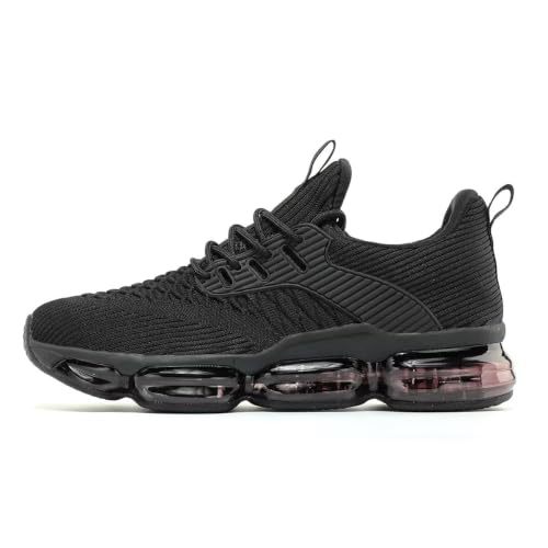 Image of Socviis Men's Air Cushion Running Shoes Breathable Tennis Fashion Sneakers Non Slip Workout Casual Sport Shoes Gym Training Comfortable Walking Shoes