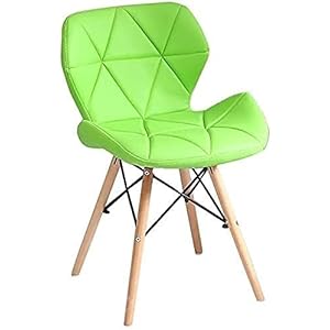 JYHQ Gaming Stoel Computer Stoelen Houten Eetkamerstoel Zacht Kussen en Rugleuning voor Lounge Make-up Stoelen Home Office – Faux Leathe Kruk.Load 150kg (Kleur: D) (Kleur: C)
