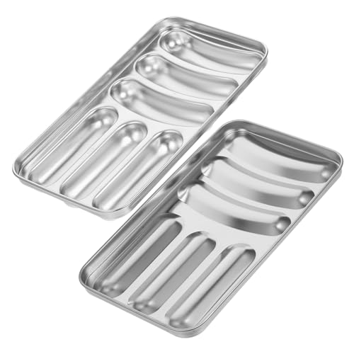 BRIGHTFUFU Elegant Stainless Steel Sausage Maker Non-slip Design Easy to Use Suitable for Home Restaurant Hotel Random Style