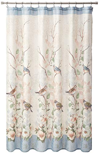 Avanti Linens Love Nest Collection, Shower Curtain, Multicolor