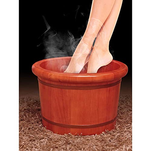 Barril de Madera para Masaje de Pies 26 cm miniatura 4