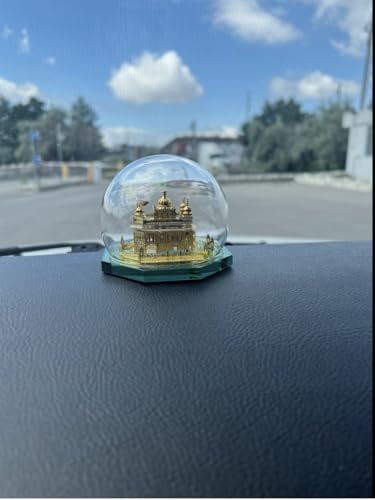 Modelo Templo Dorado Amritsar Miniatura Cristal Religiosa miniatura 4