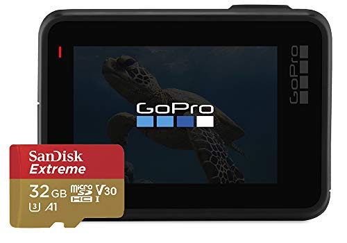 Kit Especial GoPro Câmera Hero 7 Black com Cartão 32GB Extreme, Bateria Extra, Caixa de Proteção, Ca
