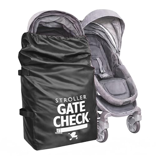 J.L. Childress Gate Check Bag for Single & Some Double Strollers - Travel Bag for Airplane, Fits...