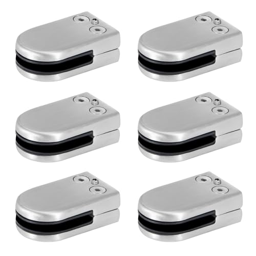 Abrazaderas de vidrio de 10-12mm para soporte de clip de cristal plano 2