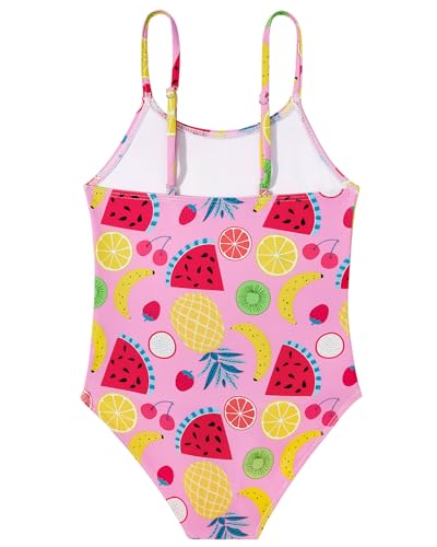 Image of Zando Girls Bathing Suit Size 2-10 Years - Cute Toddler Swimsuit Girl Adjustable One Piece Swimwear for Summer Beach Wear
