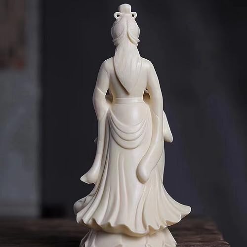 Estatua femenina de Buda para decoración de hogar y oficina miniatura 5