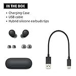Sony WF-C700N Truly Wireless Noise Canceling in-Ear Bluetooth Earbud Headphones with Mic and IPX4 Water Resistance, Black - Image 4