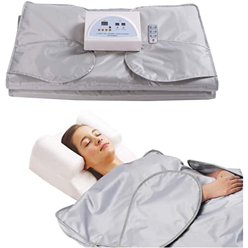 Couverture de sauna infrarouge en cuir PU avec télécommande et contrôleur numérique
