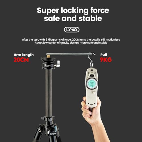 Image of Fotopro 60mm Tripod Leveling Bowl Base, ±15 Quick Adjustment, 10kg Load